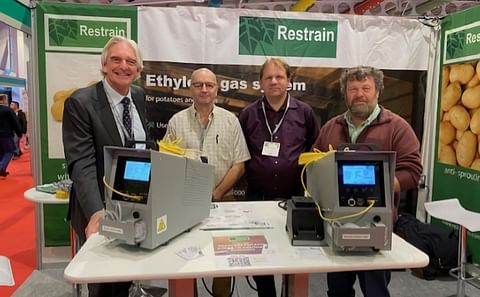 Restrain CO2 Extractor at the British Potato Industry Event 2021 in Harrogate.