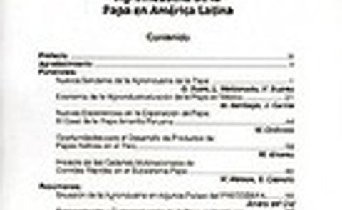 Disponible el último número de la revista de la Asociación Latinoamericana de la Papa (ALAP) Disponible el último número de la revista de la Asociación Latinoamericana de la Papa (ALAP)