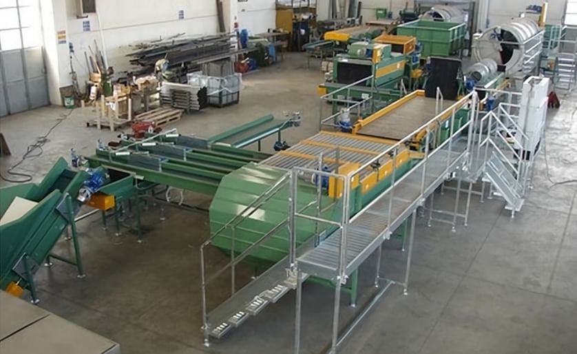 The Italian company R.G. Impianti has delivered a sorting line for potatoes and onions to Algeria.