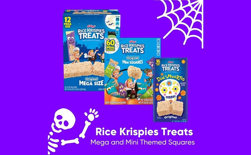 Rice Krispies Treats Mega and Mini themed squares