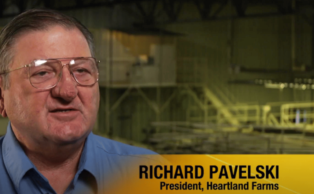 Richard Pavelski, President of Heartland Farms Richard Pavelski, President of Heartland Farms