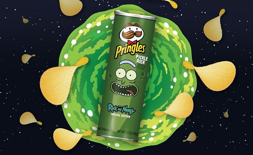Rick and Morty Join Pringles for New Pickle Rick Flavor.