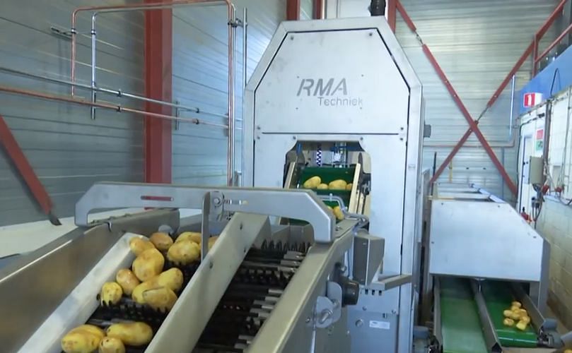 Automated quality control at Aviko Potato with RMA equipment (Dutch with English subtitles)