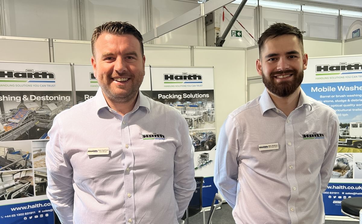 (L-R) Rob Highfield, Sales Director at Haith; Michael Matthias, Managing Director at Haith (L-R) Rob Highfield, Sales Director at Haith; Michael Matthias, Managing Director at Haith