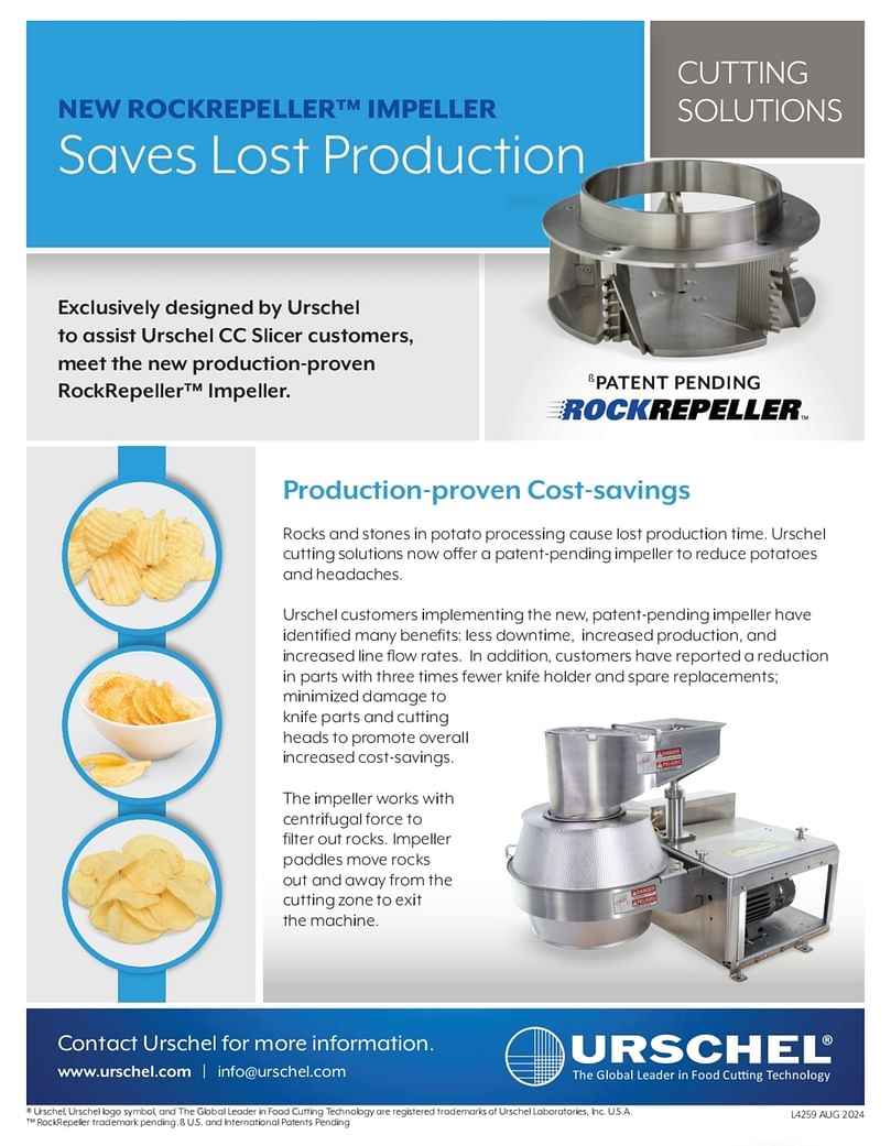 Urschel RockRepeller's Cutting solutions