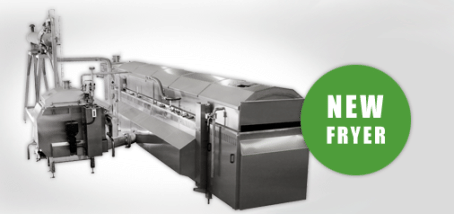 New Rosenqvists fryer model for extruded snacks New Rosenqvists fryer model for extruded snacks