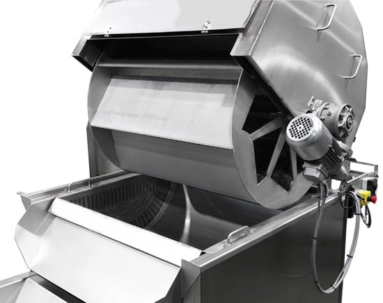 Star Wheel Fryer close-up Star Wheel Fryer close-up