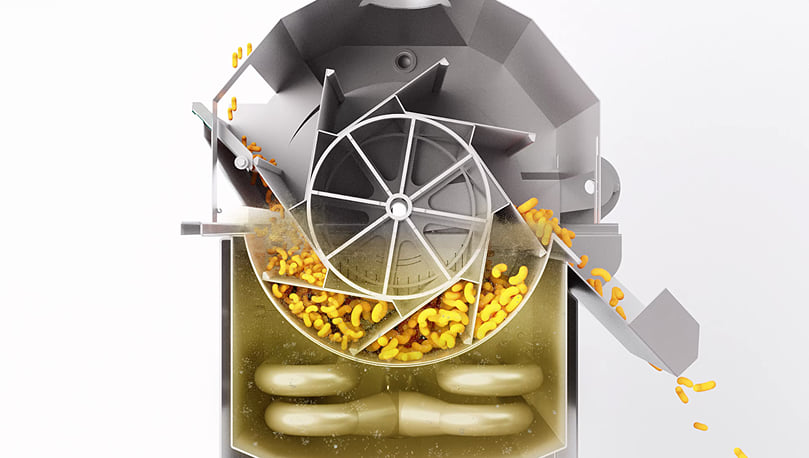 PPM Rotary Snack Fryer Illustration 2023 PPM Rotary Snack Fryer Illustration 2023