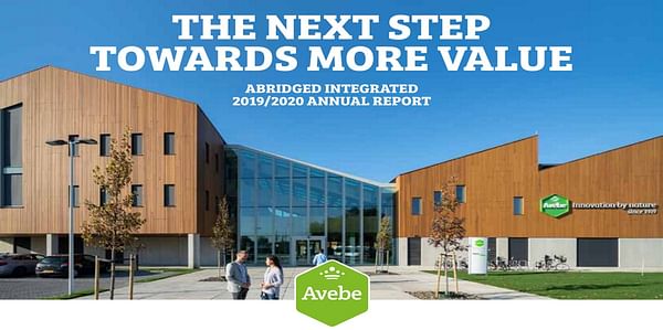 Royal Avebe publishes its integrated annual report 2019/2020