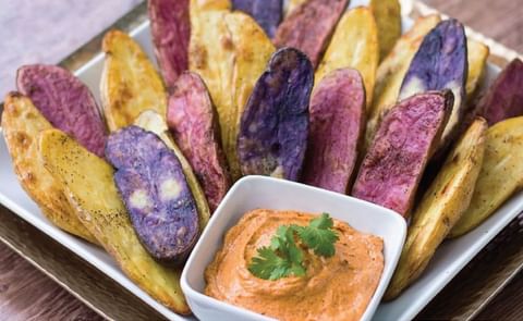 Whether it is a new grilling favorite added to your game-day snacks, a fresh finger food paired with dipping sauces or a classically roasted side-dish for your holiday party, party potatoes are perfect for any meal. Whether it is a new grilling favorite added to your game-day snacks, a fresh finger food paired with dipping sauces or a classically roasted side-dish for your holiday party, party potatoes are perfect for any meal.