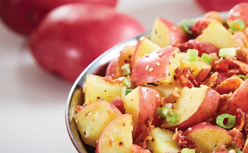 Custom-created recipes and more information about Golden Red can be found on RPE’s website, RPEspud.com/our-products/golden-red-potatoes/ Custom-created recipes and more information about Golden Red can be found on RPE’s website, RPEspud.com/our-products/golden-red-potatoes/
