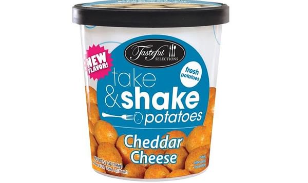 Tasteful Selections adds a cheesy new flavor to the Take &amp; Shake line of flavored potatoes