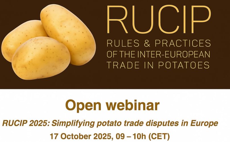 Webinar: RUCIP 2025: Simplifying potato trade disputes in Europe Webinar: RUCIP 2025: Simplifying potato trade disputes in Europe