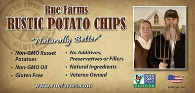 Rue Farms Rustic potato Chips Rue Farms Rustic potato Chips