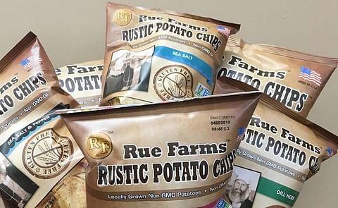 Some of the flavors that are offered by Rue Farms Rustic Potato Chips Some of the flavors that are offered by Rue Farms Rustic Potato Chips
