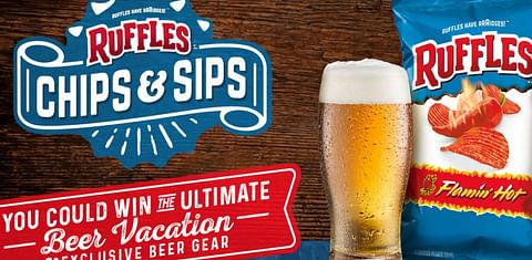 Ruffles Introduces &#039;Chips &amp; Sips&#039; - The Ultimate Pairing Guide For Ice Cold Beers &amp; Ridged Chips