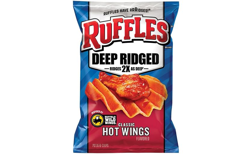 Ruffles Introduces Classic Hot Wing Flavor Potato Chips Inspired by Buffalo Wild Wings
