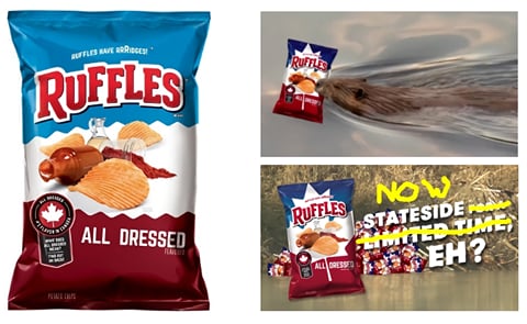 Canada's #1 Ruffles Flavour "All Dressed" has now a permanent home in the United States Canada's #1 Ruffles Flavour "All Dressed" has now a permanent home in the United States
