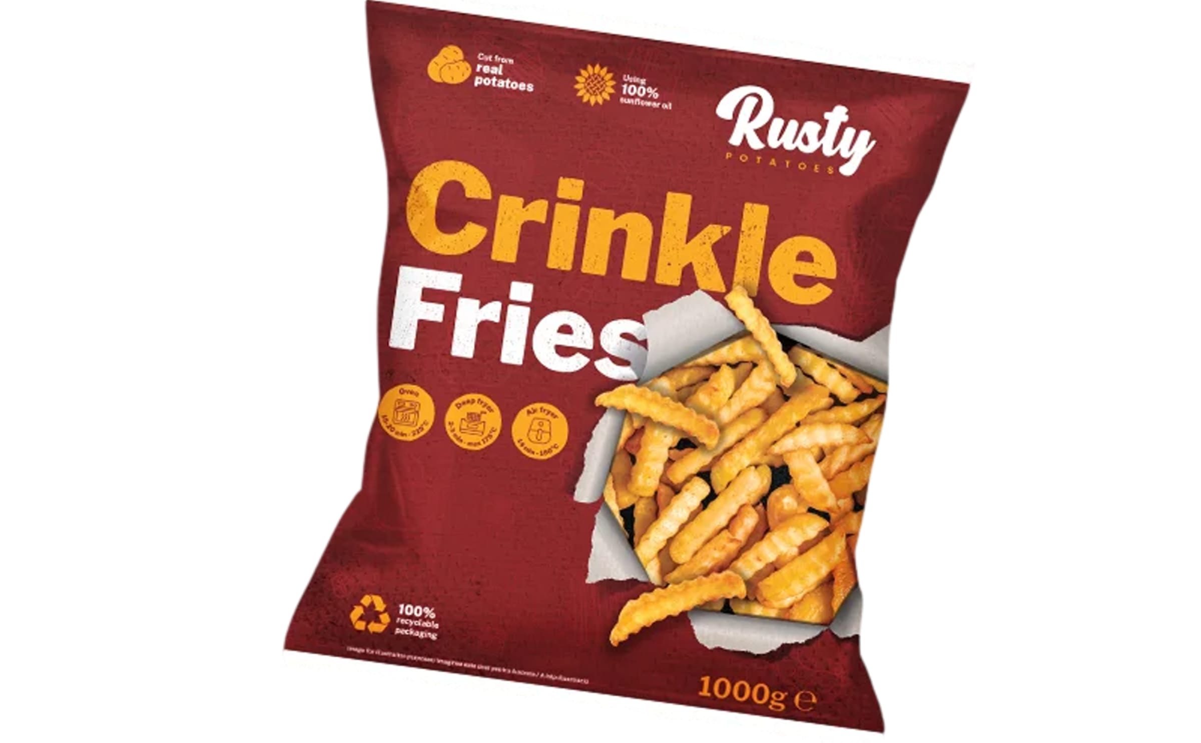 Rusty Potatoes Crinkle Fries
