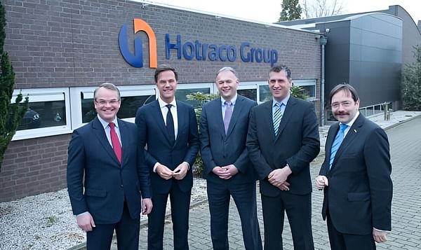 Dutch prime minister visits Hotraco Group (Mooij-Agro)