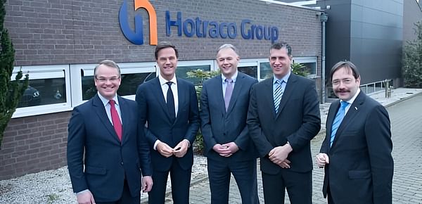 Dutch prime minister visits Hotraco Group (Mooij-Agro)