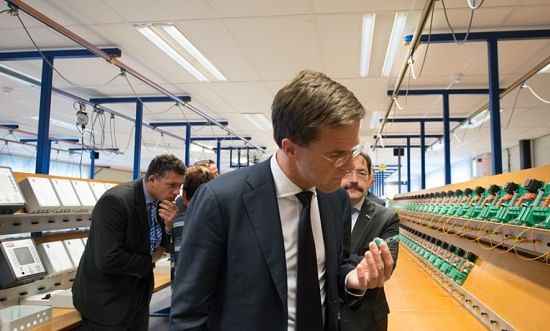 Dutch Prime Minister Rutte was noticeably impressed with the company’s innovations. Dutch Prime Minister Rutte was noticeably impressed with the company’s innovations.