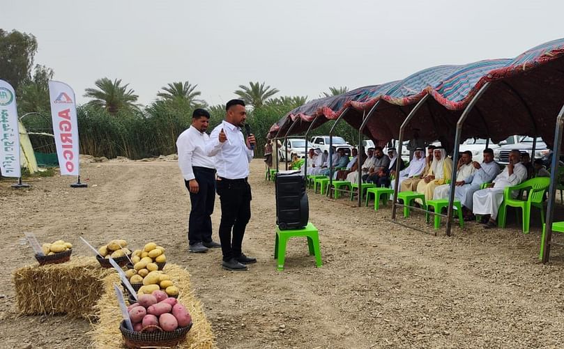 Mr.Saad Alnahar and Mr.Aafa Alanbari while talking about field day