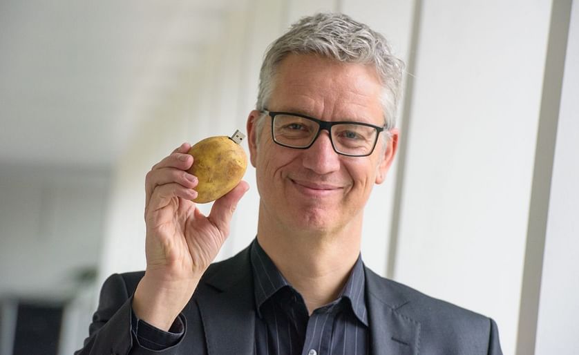 By analysing potato production data, information systems specialist Professor Wolfgang Maaß and his team want to help farmers and food companies identify potential benefits and optimize their processes. (Courtesy: Oliver Dietze)