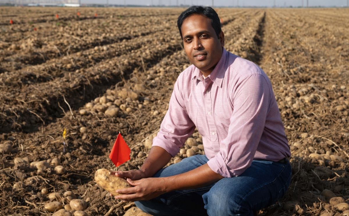 Sagar Sathuvalli will serve as head of Oregon State University's potato breeding program. Sagar Sathuvalli will serve as head of Oregon State University's potato breeding program.