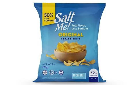 The flavorful reduced-sodium SaltMe! potato chips will be available in more than 1,400 Kroger stores and banners beginning in March. Courtesy: Business Wire