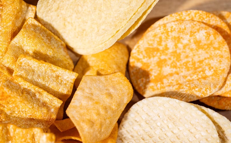 Potato-based snack formats can be enriched with functional ingredients while maintaining the crispy textures consumers expect Potato-based snack formats can be enriched with functional ingredients while maintaining the crispy textures consumers expect
