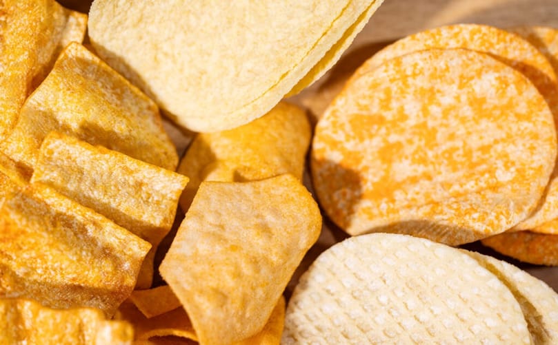 Potato-based snack formats can be enriched with functional ingredients while maintaining the crispy textures consumers expect Potato-based snack formats can be enriched with functional ingredients while maintaining the crispy textures consumers expect