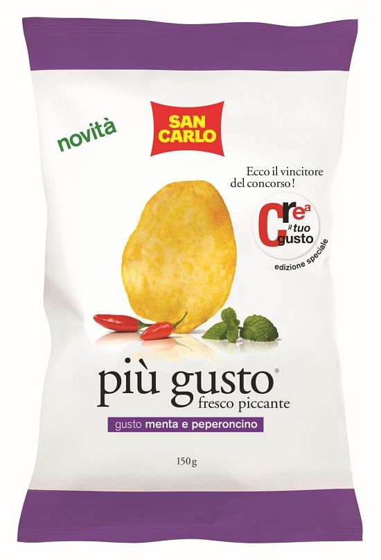 San Carlo's new “Più Gusto Mint and Chili Pepper”