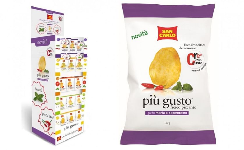 Più Gusto Mint and Chili Pepper: created by Italians, produced by San Carlo.