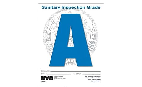 Los restaurantes de Nueva York obtendrán calificación según su nivel de higiene Los restaurantes de Nueva York obtendrán calificación según su nivel de higiene