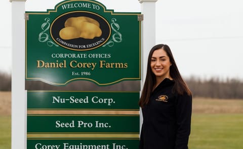 Maine Potato Board names Sara Corey 2013 Young Farmer of the Year Maine Potato Board names Sara Corey 2013 Young Farmer of the Year