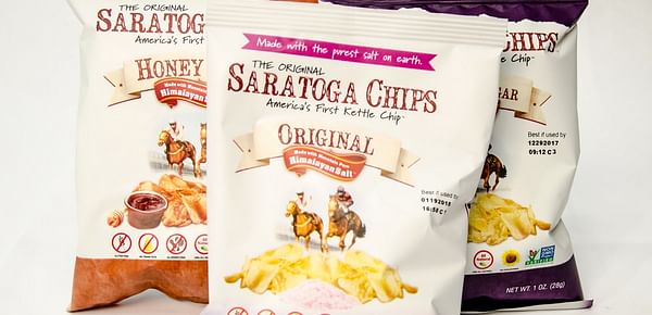 Saratoga Chip replaces regular salt by Mountain Pure Himalayan pink salt