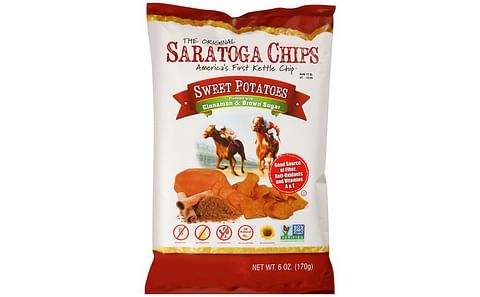 Saratoga Chips now also offers line of sweet potato chips
