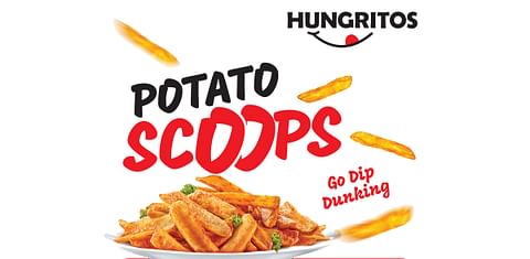 Versatile Potato Scoops by Hungritos a brand of Iscon Balaji Foods Pvt Ltd