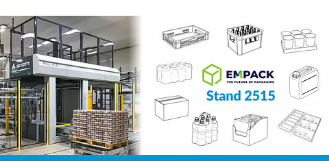 Scott Automation introduces innovative technologies for the packaging industry at Empack Ghent 2022.
