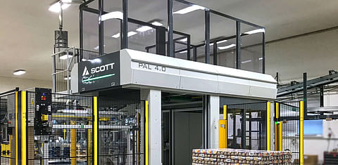 Scott – Palletising Solutions for all potato products, fresh, chilled or frozen