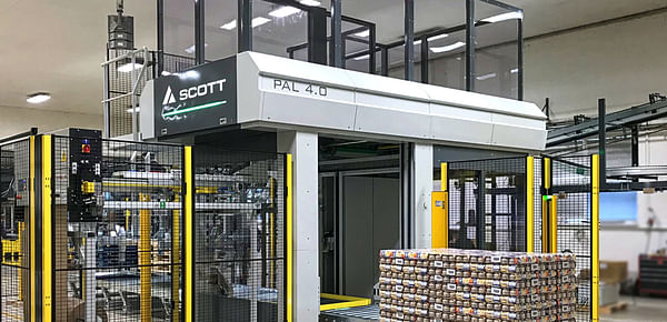 Scott – Palletising Solutions for all potato products, fresh, chilled or frozen