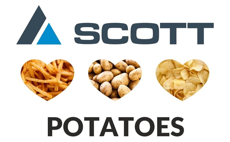 Scott loves (to palletise) potatoes