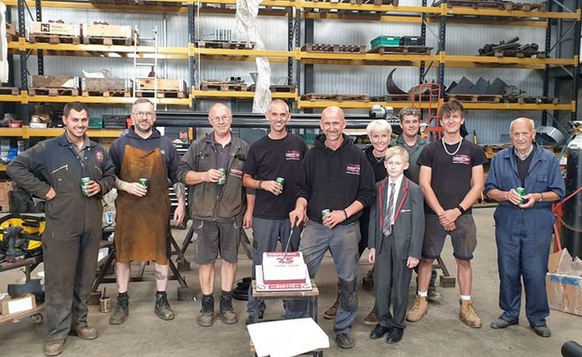 The Lincolnshire Agricultural Equipment Manufacturer Scotts Precision Manufacturing has celebrated its 25th anniversary by recording its best ever year in business.