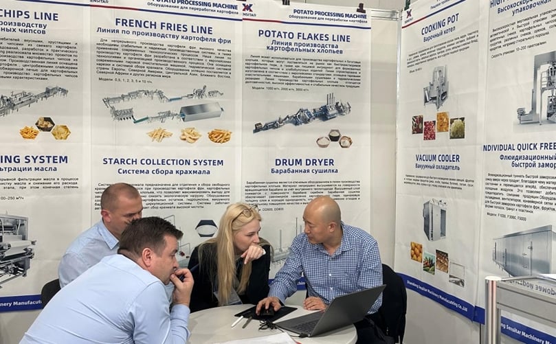 Finalising project proposals with prospective exhibition customers Finalising project proposals with prospective exhibition customers
