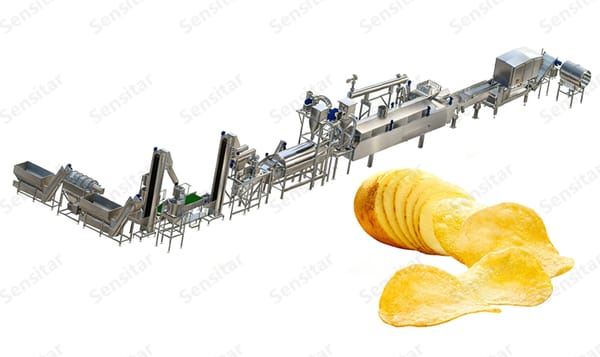 Sensitar Potato Chips Processing Line Sensitar Potato Chips Processing Line