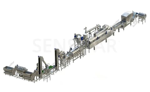 Sensitar Potato Chips Processing Line Sensitar Potato Chips Processing Line