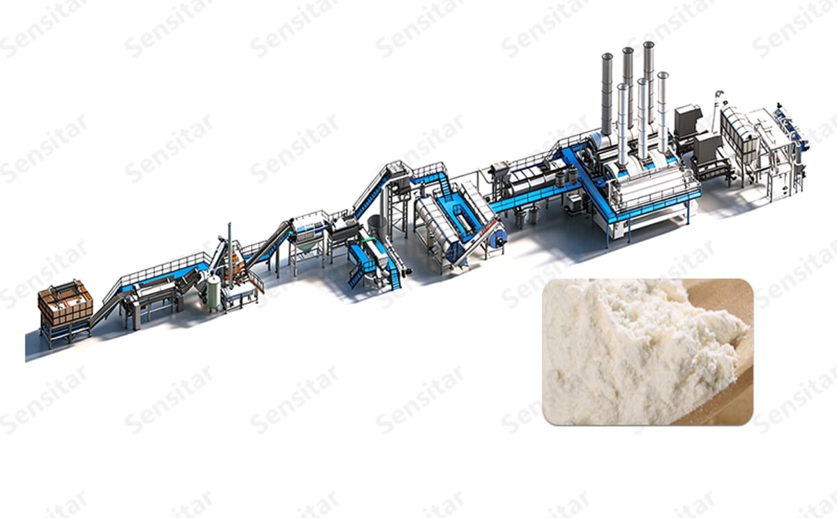 Sensitar Potato Flakes Processing Line