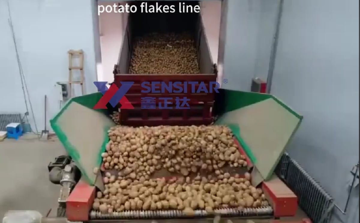 SENSITAR Europe style potato flakes line SENSITAR Europe style potato flakes line