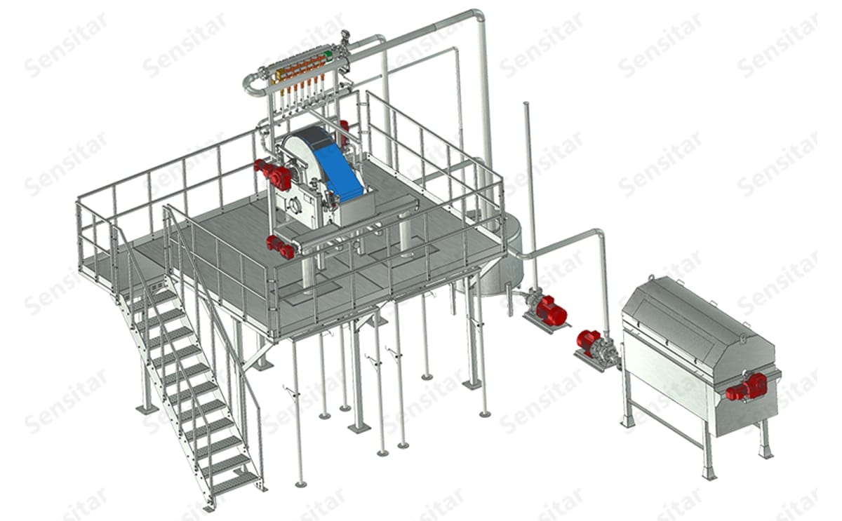 Sensitar Starch Collection System
